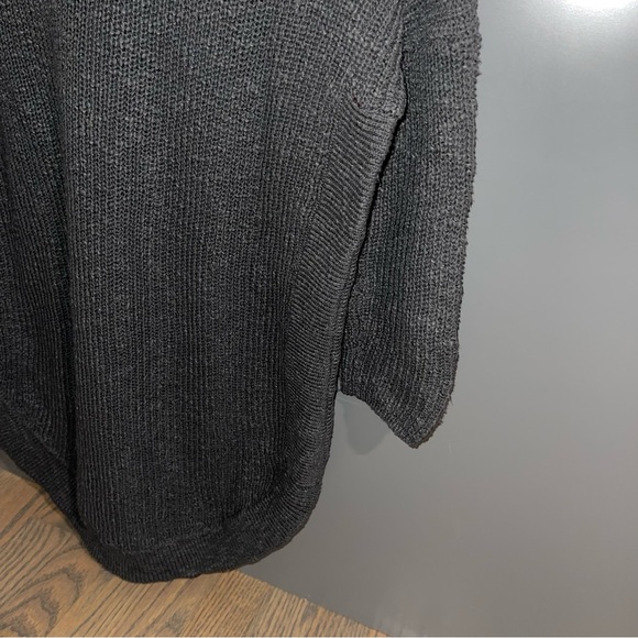 Express Women’s Sweater with Zipper Gray Extra Small - Picture 6 of 10